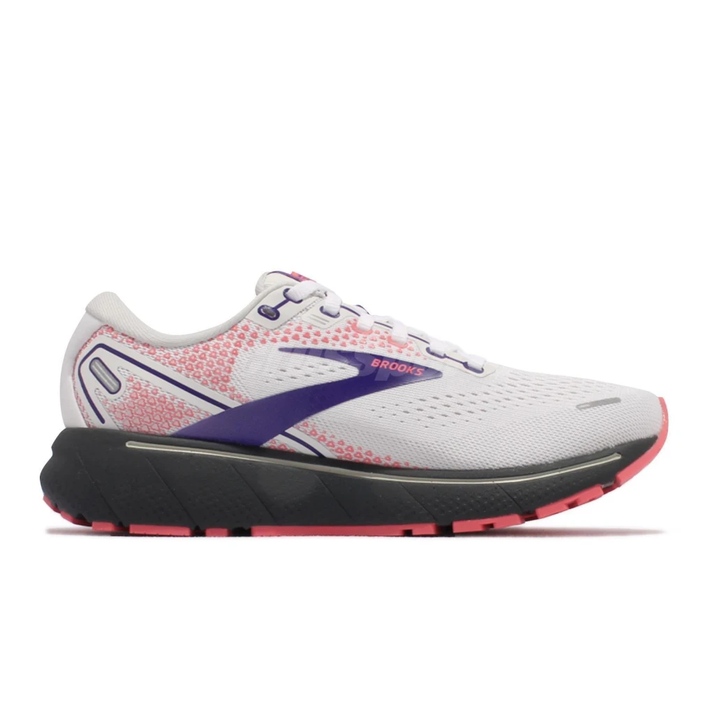 بروکسBrooks Ghost 14 Grey Pink Women Cushion  1203561B-192