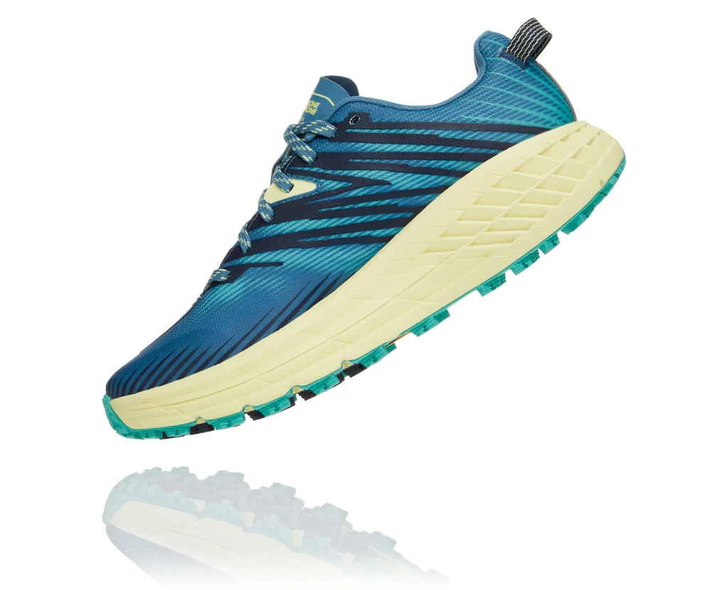 هوکا (HOKA one one blue green speedgoat 4 ( 1106527 pblg