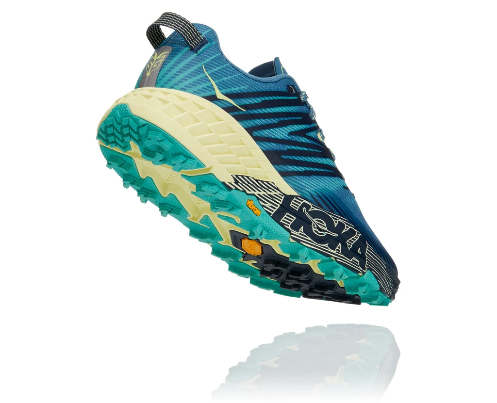 هوکا (HOKA one one blue green speedgoat 4 ( 1106527 pblg