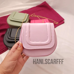 مینی کیف دوشی (رنگ صورتی پاستیلی)