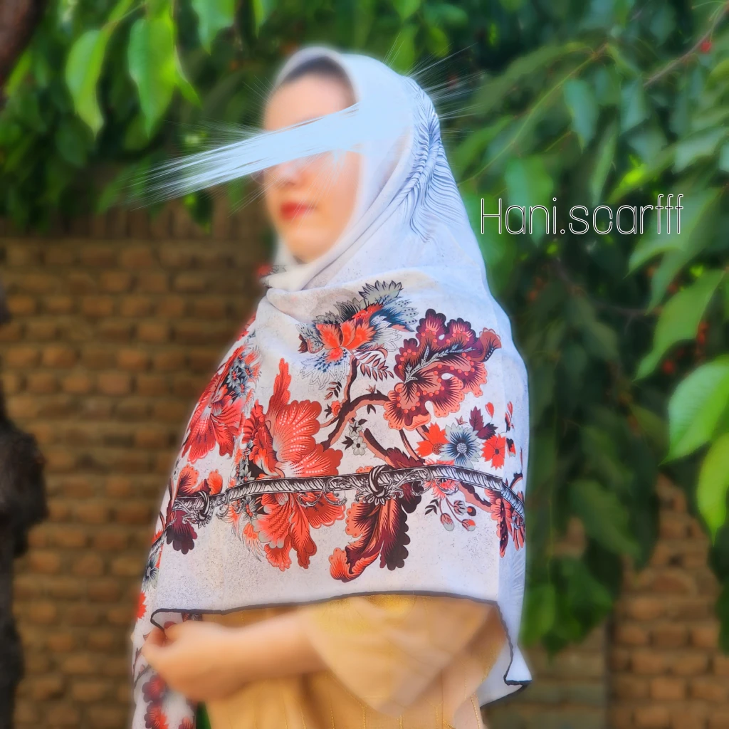 روسری نخی قواره ۱۴۰ (چهارفصل)کد 4۰