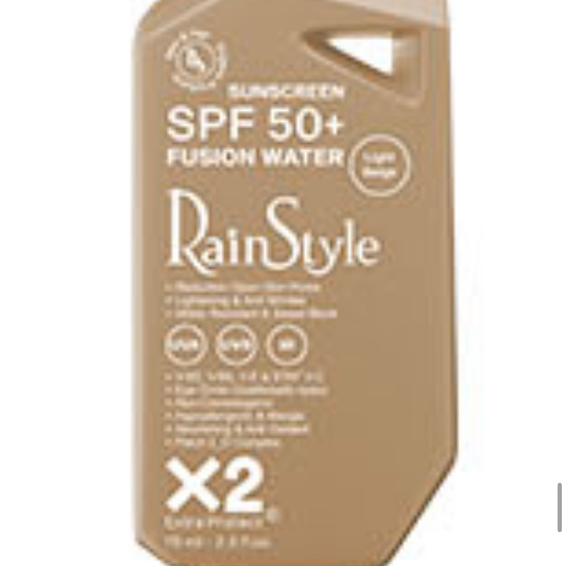 کرم ضدآفتاب فیوژن واتر رنگی بژ روشن Spf50