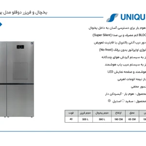 دوقلو مدل یونیک هوم بار دار سینور