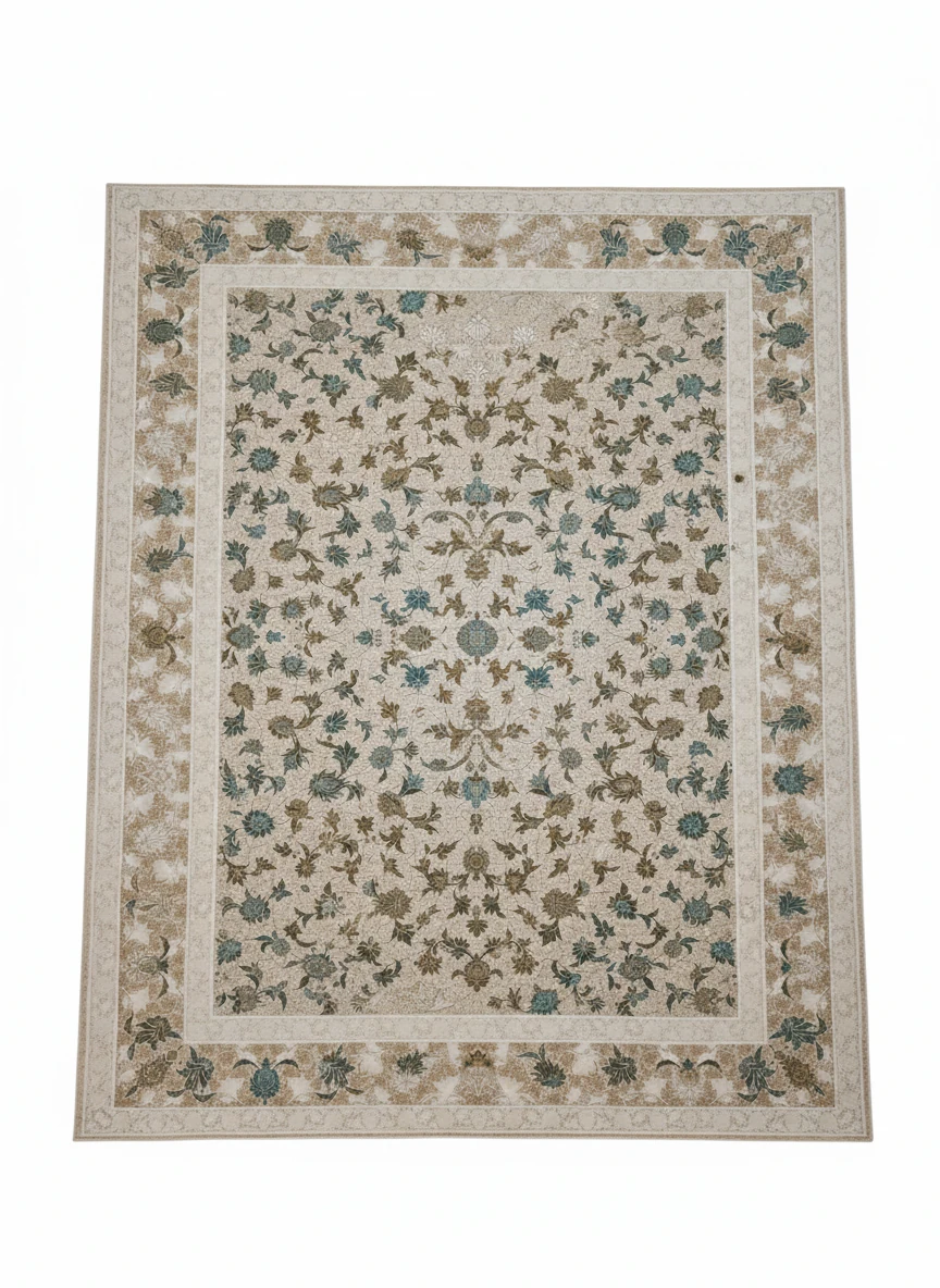 فرش ماشینی طرح افشان (گل و بوته)   1200 شانه 3600 تراکم