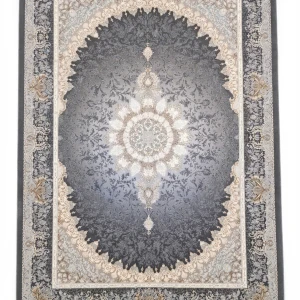 فرش ماشینی ۱۲۰۰ شانه طرح لوکس و مدرن (مدار بیضی)