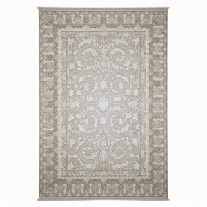 فرش ماشینی ۱۲۰۰ شانه طرح لچک و ترنج کلاسیک