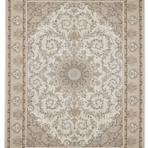 فرش ماشینی ۱۲۰۰ شانه طرح کلاسیک (ترنج مرکزی)