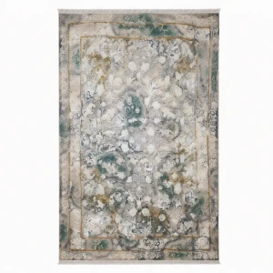 فرش ماشینی ۱۲۰۰ شانه طرح ابریشمی کلاسیک