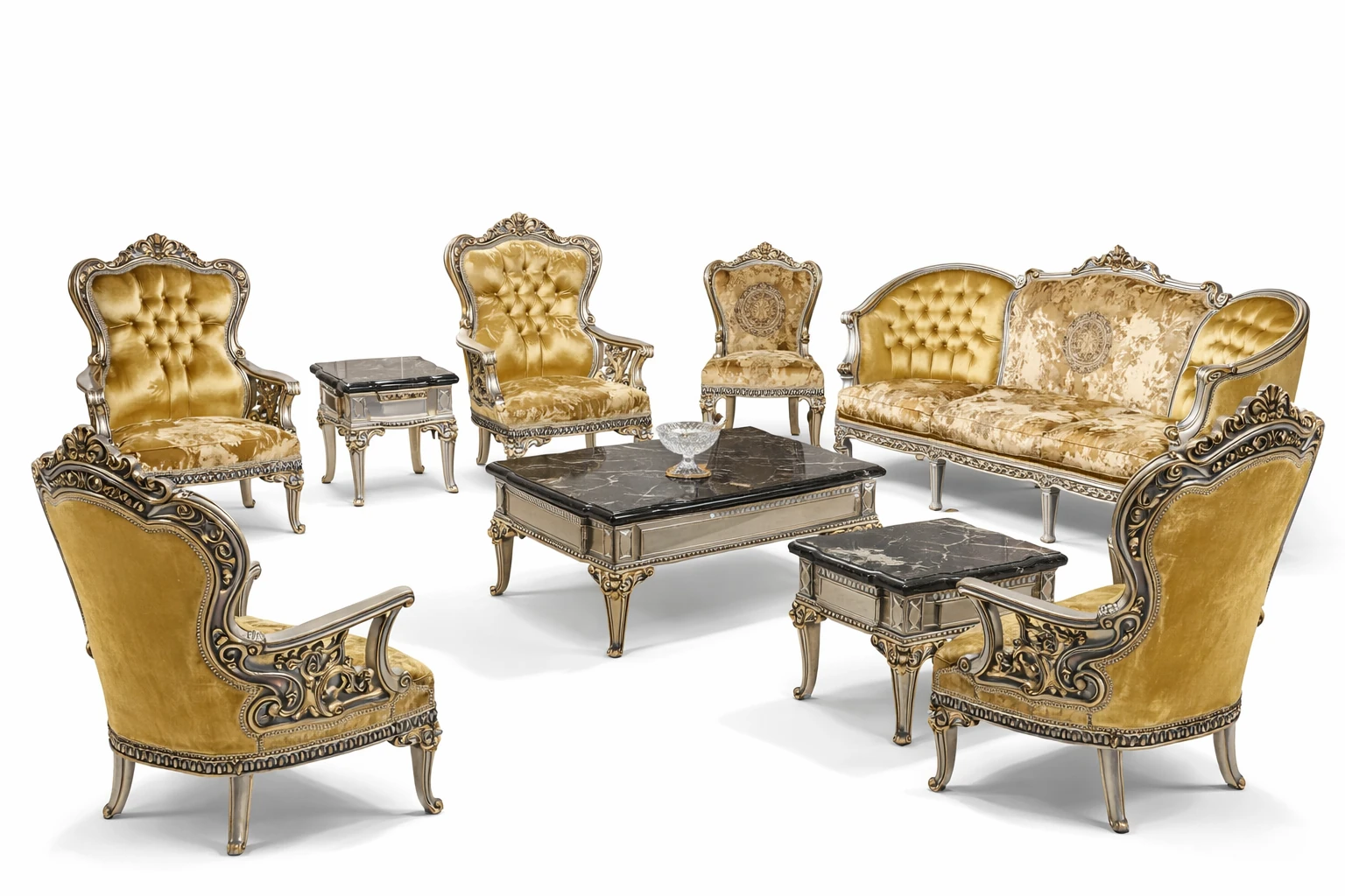 مبل استیل ۹ نفره ابراهیم